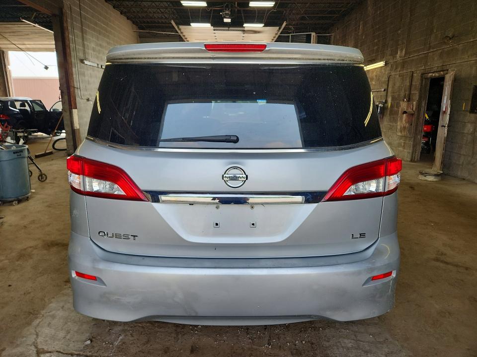 2011 Nissan Quest VIN JN8AE2KP5B9005788 COPART salvage auction — MINOR DENT/SCRATCHES, NY - CERTIFICATE OF TITLE, sold $325 on 2026-07-27 (photo 6)