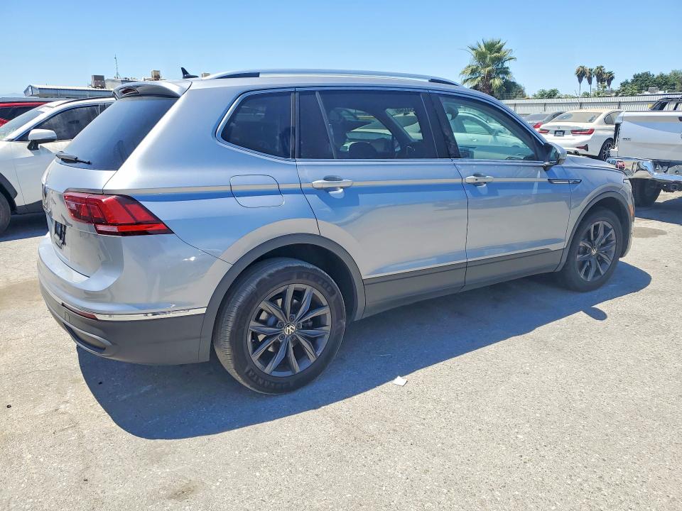 2024 Volkswagen Tiguan VIN 3VV3B7AX7RM134382 COPART salvage auction — FRONT END, Ca - Salvage Certificate, sold $7,400 on 2026-08-21 (photo 3)