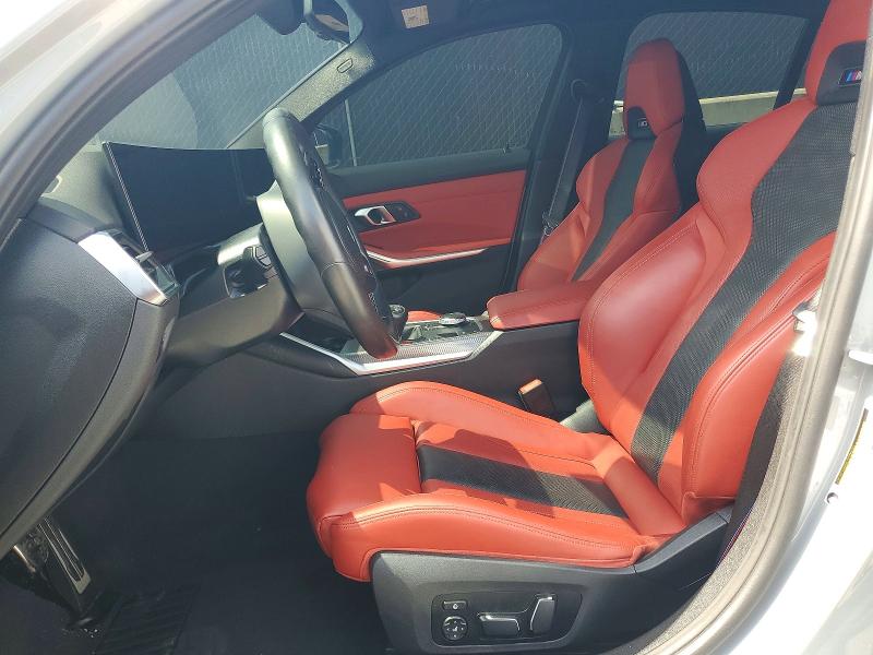 2024 BMW M3 VIN WBS53AY00RFS39123 COPART salvage auction — REAR END, FL - CERT OF TITLE SLVG REBUILDABLE, sold $35,250 on 2026-08-27 (photo 7)