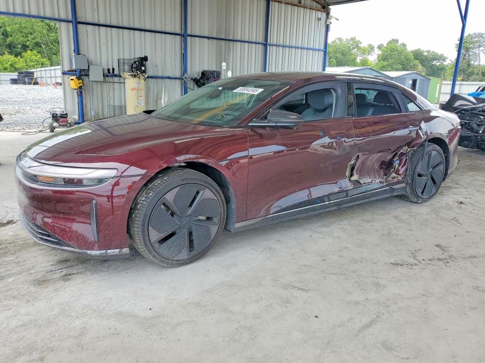 2025 Lucid VIN 50EA1PGA7SA009554 — COPART salvage auction photo