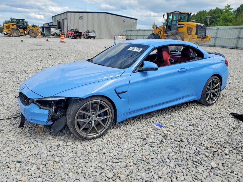 2017 BMW M4 VIN WBS3U9C55HP970922 — COPART salvage auction photo
