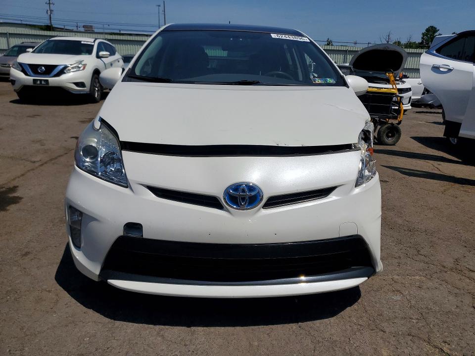2015 Toyota Prius VIN JTDKN3DU5F1908147 COPART salvage auction — FRONT END, Pa - Certificate Of Salvage, sold $3,200 on 2026-07-31 (photo 5)