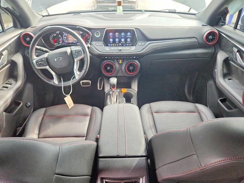 2022 Chevrolet Blazer VIN 3GNKBERS2NS201314 COPART salvage auction — REAR END, La - Cert Of Title-Salvage, sold $7,300 on 2026-08-19 (photo 8)