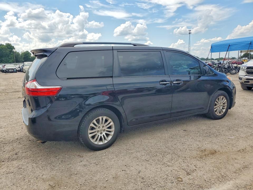 2015 Toyota Sienna VIN 5TDYK3DC7FS597317 COPART salvage auction — MECHANICAL, Al - Cert Of Title-Salvage Title, sold $2,250 on 2026-07-23 (photo 3)