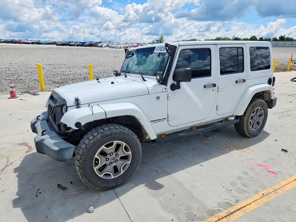 2016 Jeep Wrangler / VIN 1C4HJWFGXGL106133 COPART salvage auction — FRONT END, WV - CERTIFICATE OF TITLE (P), sold $7,000 on 2026-07-30 (photo 1)