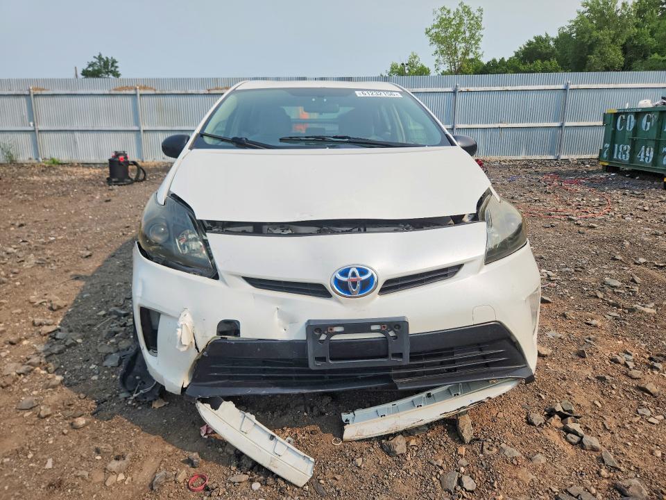 2012 Toyota Prius VIN JTDKN3DU2C5427339 COPART salvage auction — FRONT END, PA - CERT OF SALV-R=RECONSTRUCTED, sold $350 on 2026-07-30 (photo 5)