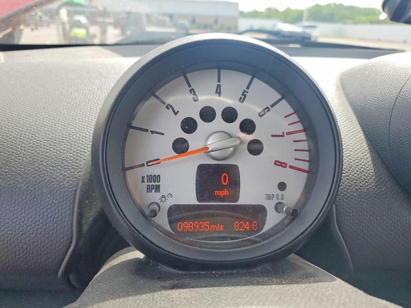 2014 Mini Cooper VIN WMWZC3C52EWP25625 COPART salvage auction — WATER/FLOOD, Ct - Cert Of Title-Flood Salvage, sold $450 on 2026-07-28 (photo 9)