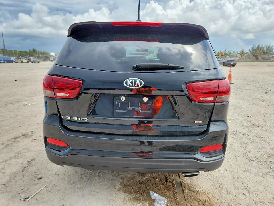 2019 Kia Sorento VIN 5XYPG4A35KG569496 COPART salvage auction — FRONT END, Fl - Cert Of Title Slvg Rebuildable, sold $3,250 on 2026-07-30 (photo 6)