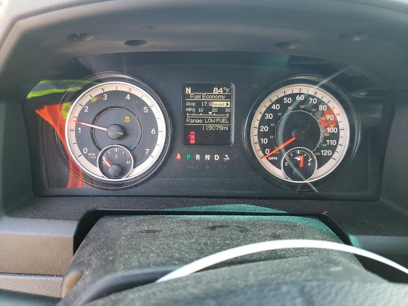2017 Ram 1500 VIN 1C6RR7FT8HS688991 COPART salvage auction — FRONT END, Ct - Cert Of Title-Salvage, sold $2,900 on 2026-07-31 (photo 9)