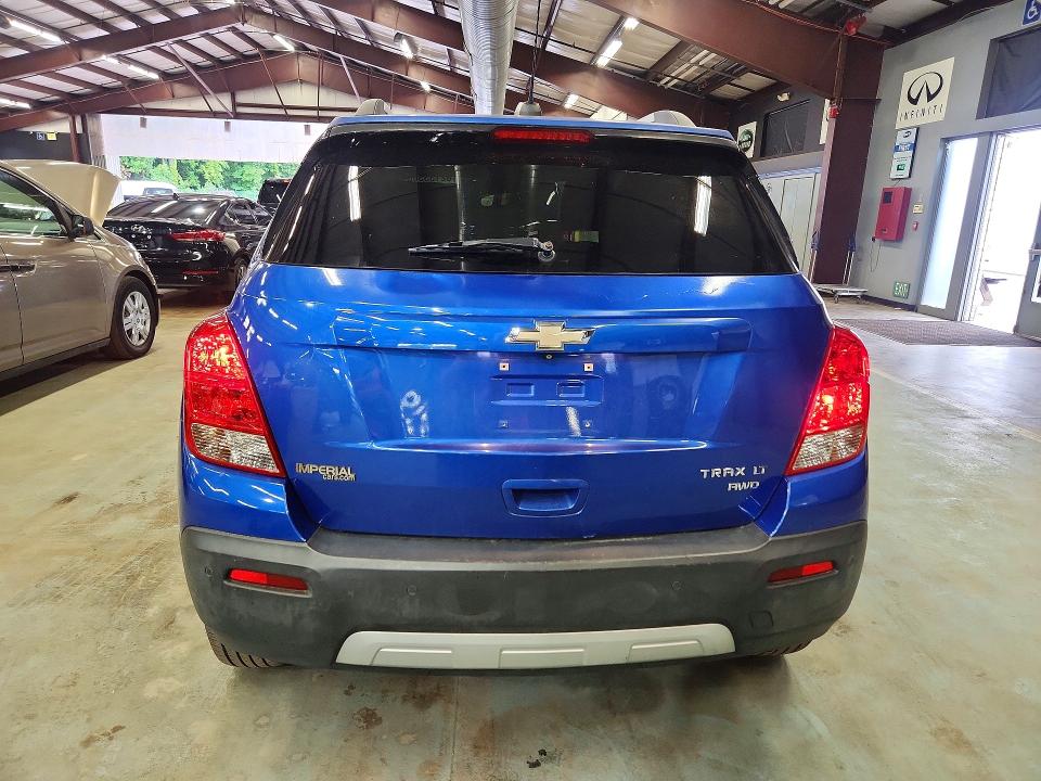 2015 Chevrolet Trax VIN KL7CJRSBXFB080673 COPART salvage auction — MINOR DENT/SCRATCHES, Ny - Certificate Of Title, sold $1,500 on 2026-07-30 (photo 6)
