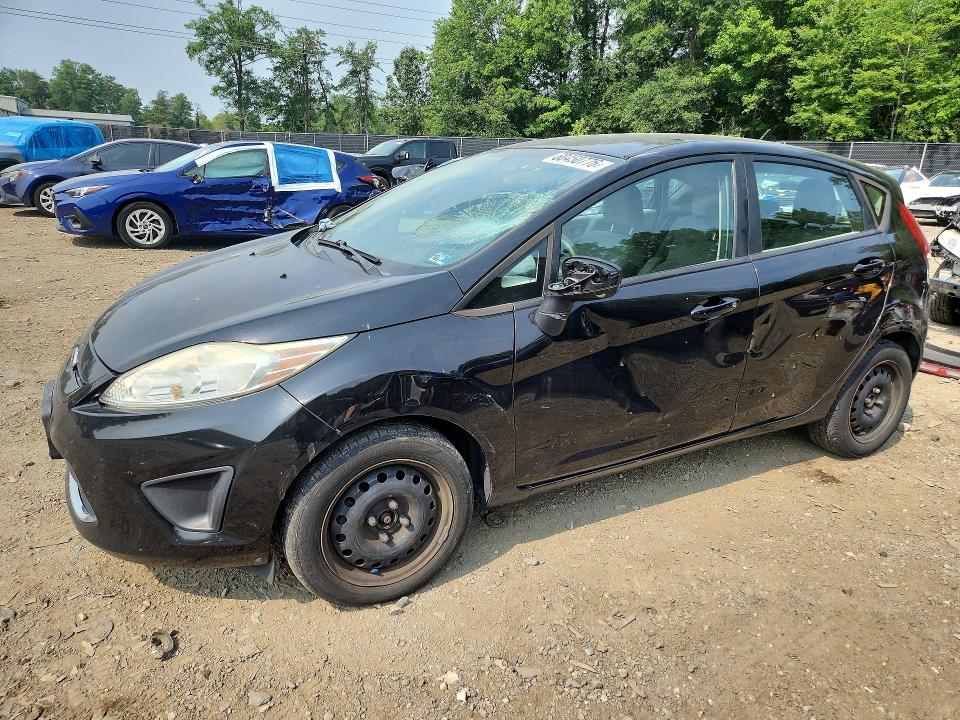 2012 Ford Fiesta VIN 3FADP4EJ7CM186665 COPART salvage auction — FRONT END, Md - Cert Of Salvage > 75% Damage, sold $200 on 2026-07-31 (photo 1)