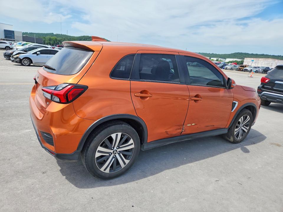 2020 Mitsubishi Outlander VIN JA4AP4AU5LU005128 COPART salvage auction — SIDE, Ok - Certificate Of Title, sold $700 on 2026-07-29 (photo 3)