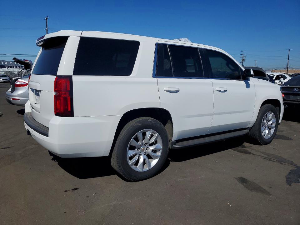 2018 Chevrolet Tahoe VIN 1GNLCDEC1JR370019 COPART salvage auction — MINOR DENT/SCRATCHES, Ca - Dis/Dlr/Exp Only Clean Title, sold $10,200 on 2026-07-27 (photo 3)