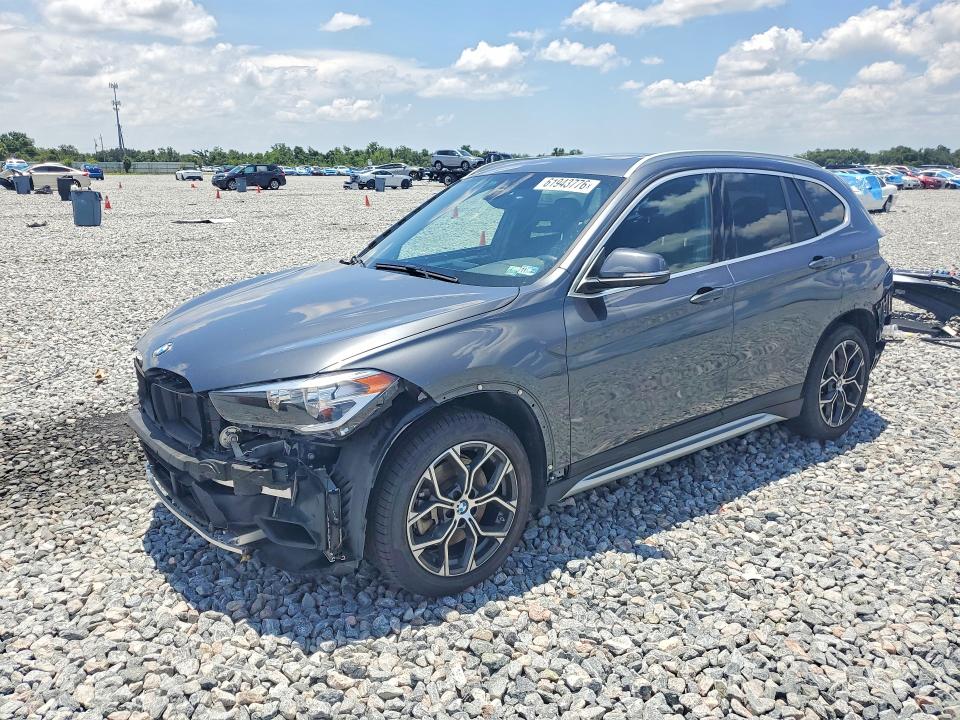 2020 BMW X1 VIN WBXJG7C02L5P23802 COPART salvage auction — FRONT END, Fl - Cert Of Title Slvg Rebuildable, sold $7,500 on 2026-08-04 (photo 1)