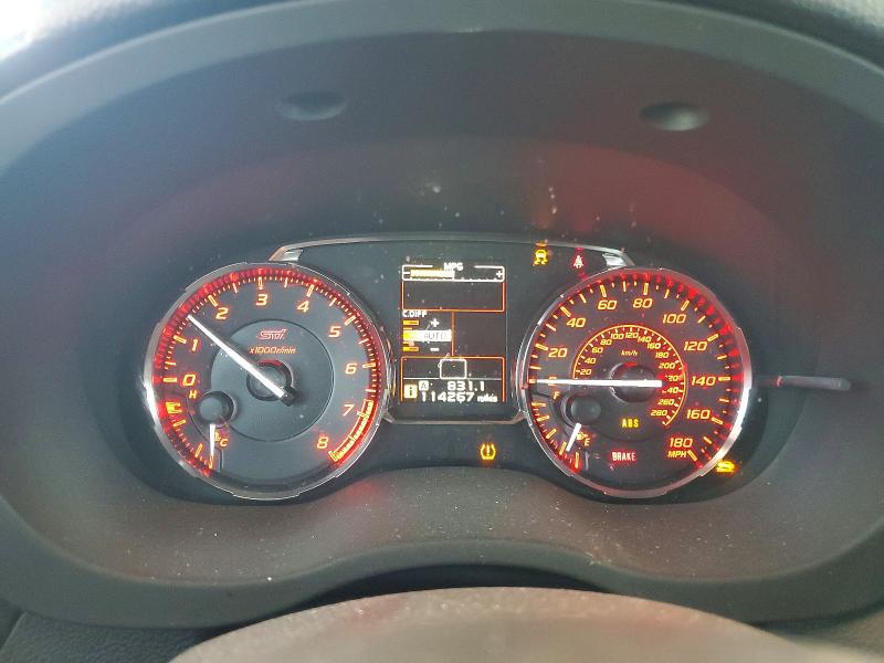 2015 Subaru Wrx VIN JF1VA2L61F9801111 COPART salvage auction — FRONT END, Az - Cert Of Title - Salvage, sold $7,100 on 2026-09-01 (photo 9)