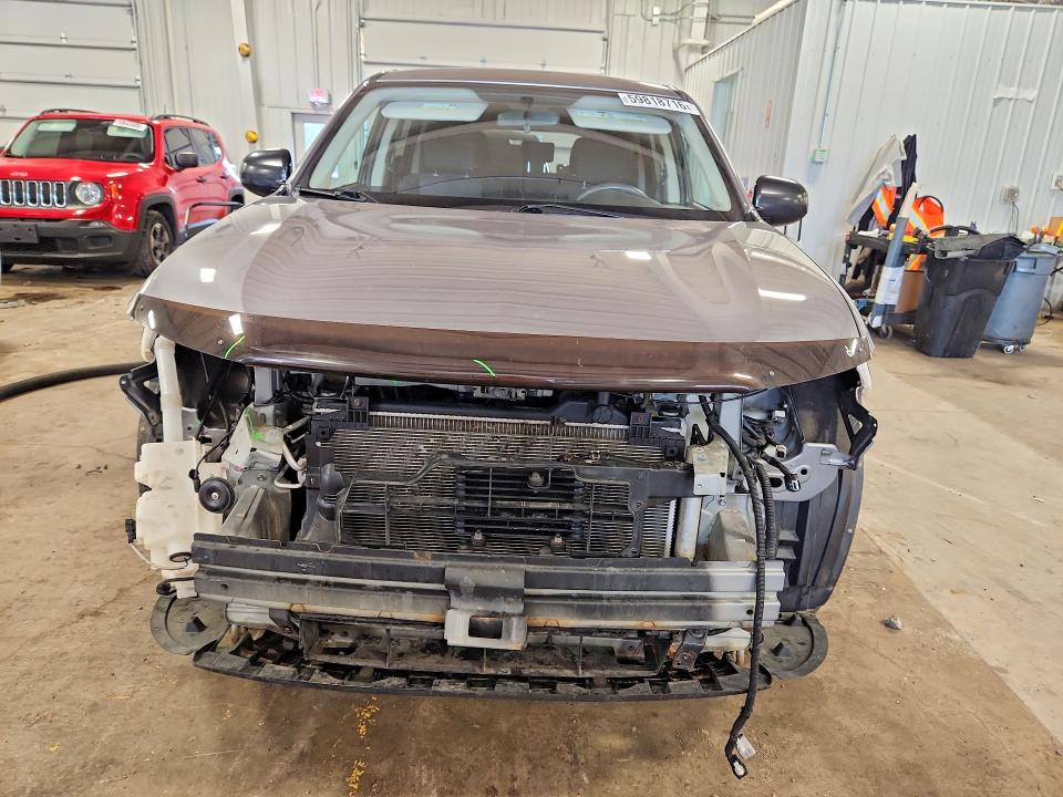 2018 Mitsubishi Outlander VIN JA4AZ2A36JZ015821 COPART salvage auction — FRONT END, Mn - Cert Of Title-Salvage, sold $3,650 on 2026-07-16 (photo 5)