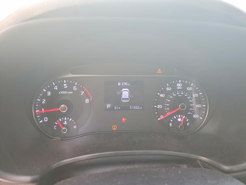 2021 Kia Soul VIN KNDJ23AU2M7124950 COPART salvage auction — FRONT END, Fl - Certificate Of Destruction, sold $1,650 on 2026-07-31 (photo 9)