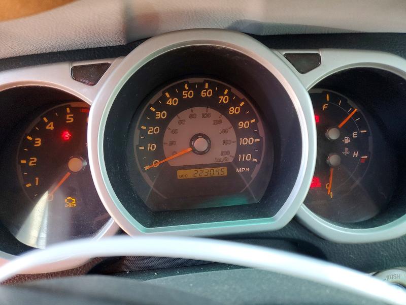 2005 Toyota 4runner VIN JTEZU14R658031557 COPART salvage auction — FRONT END, CA - DIS/DLR/EXP ONLY CLEAN TITLE, sold $2,150 on 2026-07-27 (photo 9)