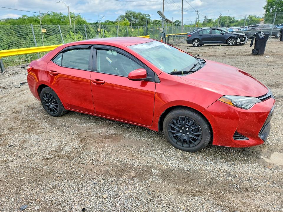 2018 Toyota Corolla VIN 5YFBURHE4JP751949 COPART salvage auction — ROOF, Md - Cert Of Salvage > 75% Damage, sold $175 on 2026-07-30 (photo 4)