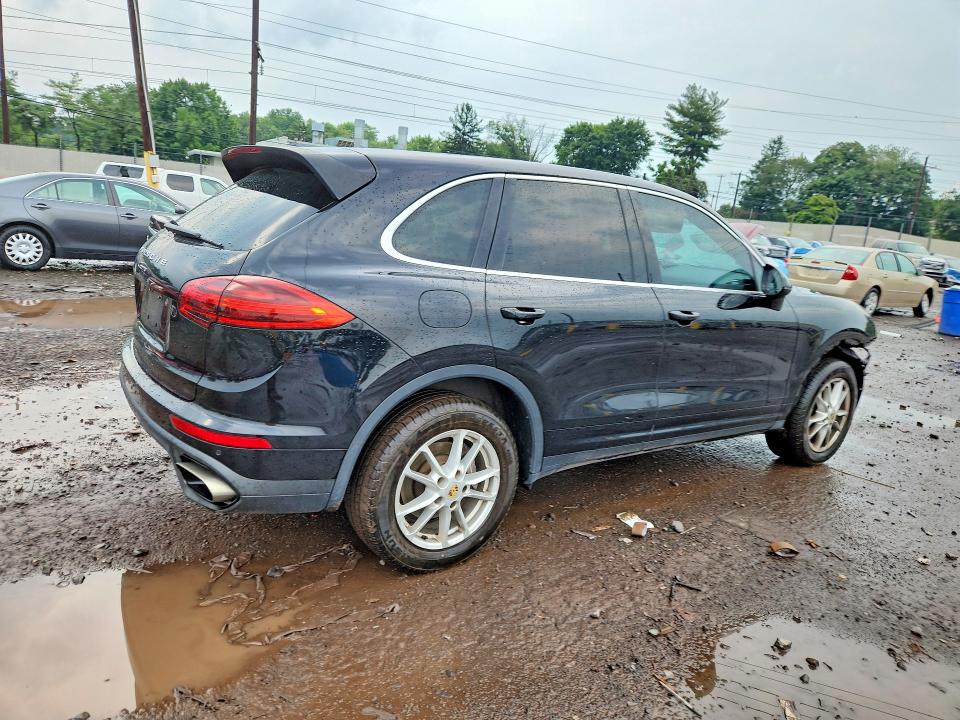 2016 Porsche Cayenne VIN WP1AA2A20GLA09477 COPART salvage auction — FRONT END, Pa - Certificate Of Salvage, sold $5,800 on 2026-08-05 (photo 3)