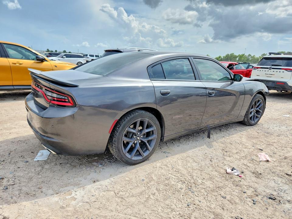 2019 Dodge Charger VIN 2C3CDXBG6KH615191 COPART salvage auction — FRONT END, Tx - Salvage Vehicle Title, sold $2,975 on 2026-09-01 (photo 3)