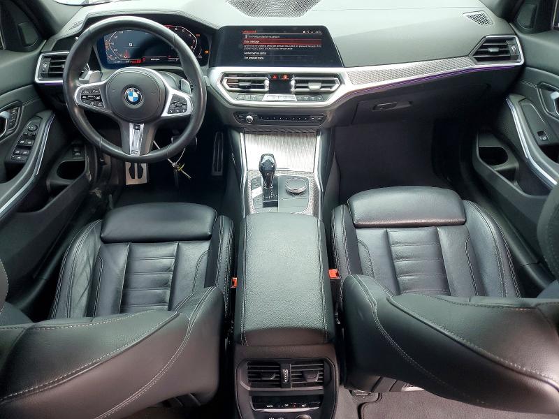 2020 BMW M340i VIN 3MW5U7J01L8B44598 COPART salvage auction — REAR END, Ca - Salvage Certificate, sold $21,700 on 2026-07-31 (photo 8)