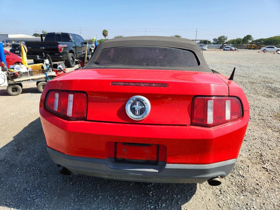 2012 Ford Mustang VIN 1ZVBP8EM7C5207617 COPART salvage auction — FRONT END, Ca - Dis/Dlr/Exp Only Clean Title, sold $300 on 2026-07-28 (photo 6)