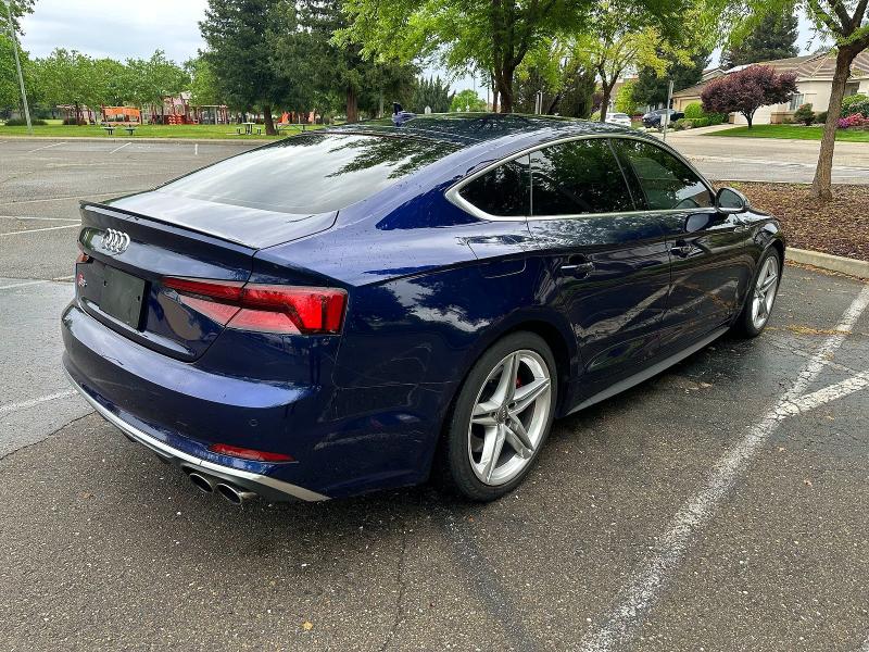 2018 Audi Rs5 VIN WAUC4CF51JA083954 COPART salvage auction — NORMAL WEAR, Ca - Dlr/Dis/Exp Only Salvage Title (P), sold $22,900 on 2026-08-18 (photo 4)
