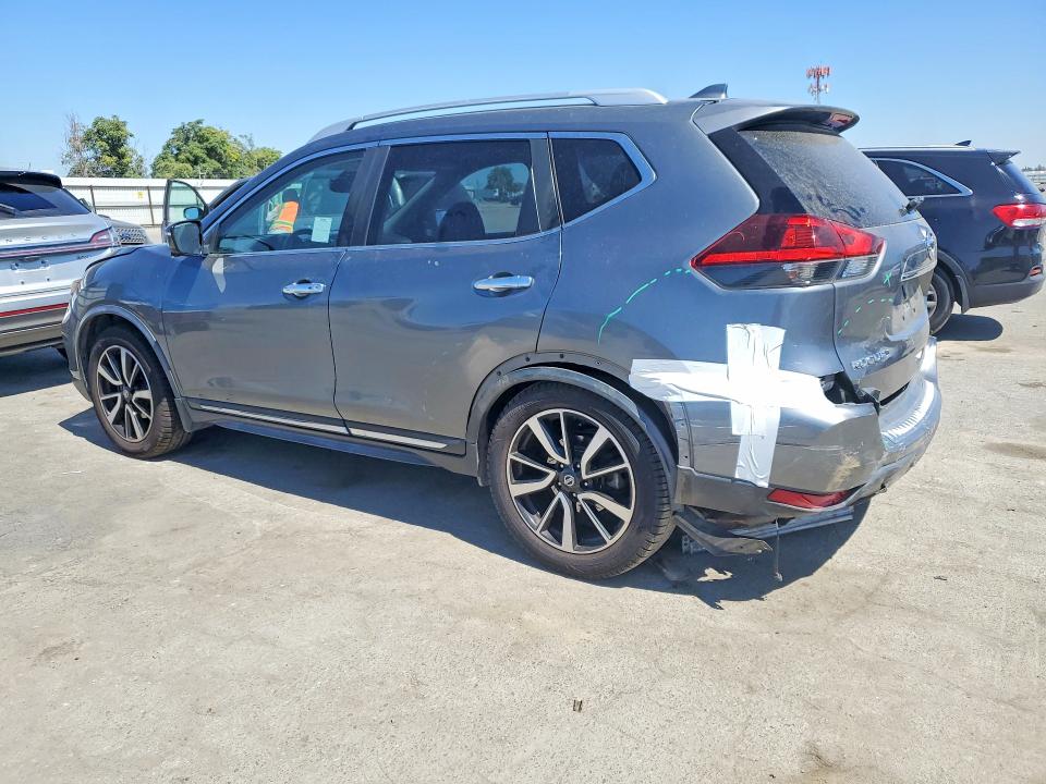 2018 Nissan Rogue VIN JN8AT2MT4JW465010 COPART salvage auction — REAR END, Ca - Salvage Certificate, sold $275 on 2026-07-24 (photo 2)