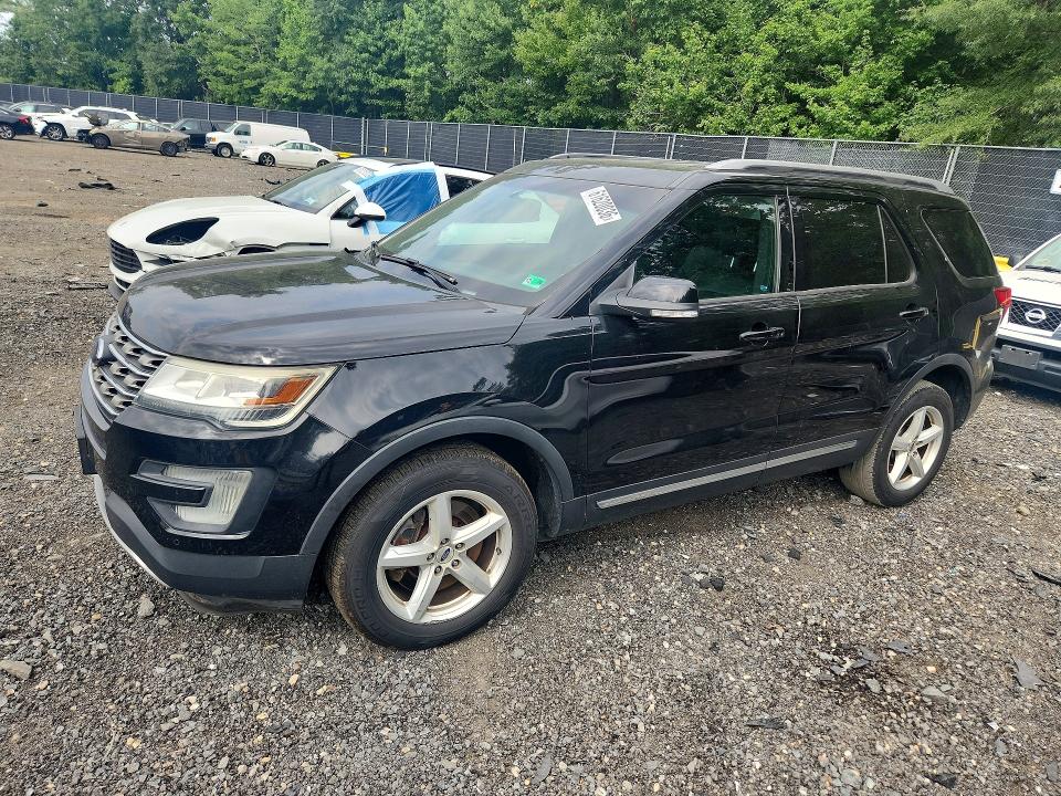 2017 Ford Explorer VIN 1FM5K8D87HGA52738 COPART salvage auction — MECHANICAL, Va - Certificate Of Title, sold $1,650 on 2026-07-31 (photo 1)