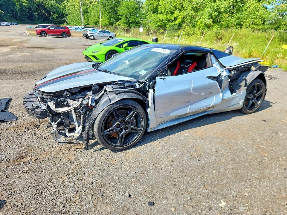 2021 Chevrolet Corvette VIN 1G1YC3D40M5118527 — COPART salvage auction photo