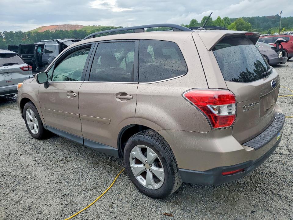 2015 Subaru Forester VIN JF2SJAHC7FH406900 COPART salvage auction — MECHANICAL, GA - CERTIFICATE OF TITLE, sold $1,450 on 2026-07-27 (photo 2)