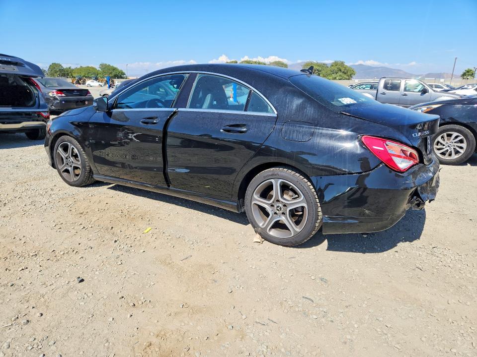 2018 Mercedes-benz Cla-class VIN WDDSJ4EB5JN581867 COPART salvage auction — REAR END, CA - SALVAGE CERTIFICATE, sold $125 on 2026-07-21 (photo 2)