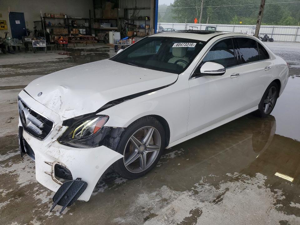 2017 Mercedes-benz E-klasse VIN WDDZF4JBXHA036061 COPART salvage auction — FRONT END, Ga - Cert Of Title-Salvage, sold $5,200 on 2026-07-20 (photo 1)
