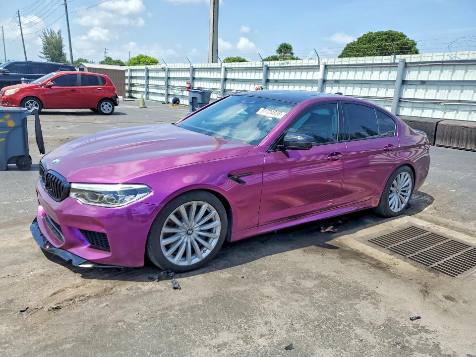 2019 BMW M5 VIN WBSJF0C59KB448330 — COPART salvage auction photo