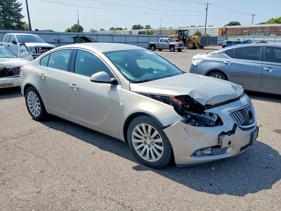 2011 Buick Regal VIN W04GN5EC9B1124422 COPART salvage auction — FRONT END, MN - CERTIFICATE OF TITLE, sold $1,230 on 2026-07-28 (photo 4)
