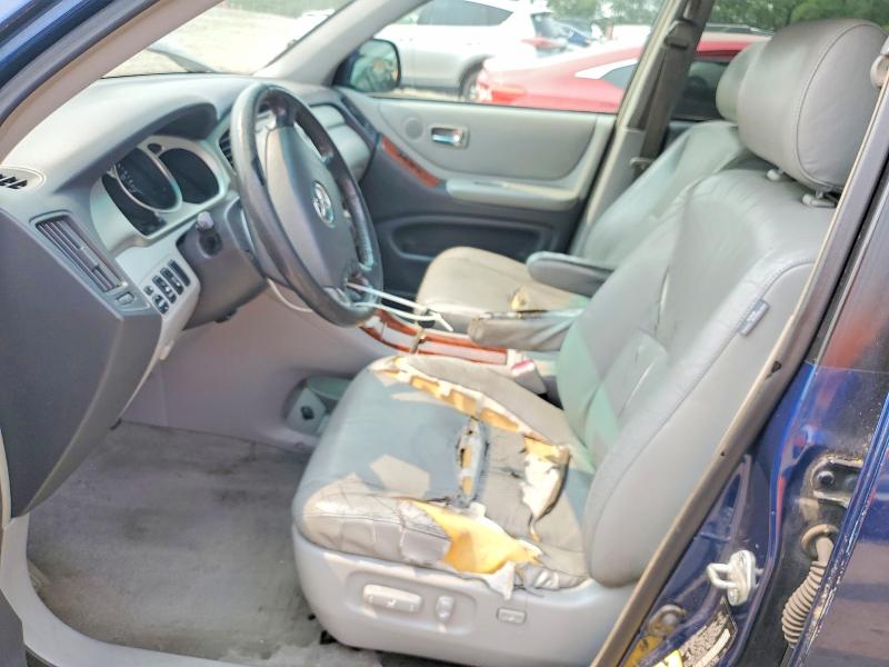 2006 Toyota Highlander VIN JTEDP21A860093838 COPART salvage auction — MECHANICAL, Md - Certificate Of Title, sold $200 on 2026-07-20 (photo 7)