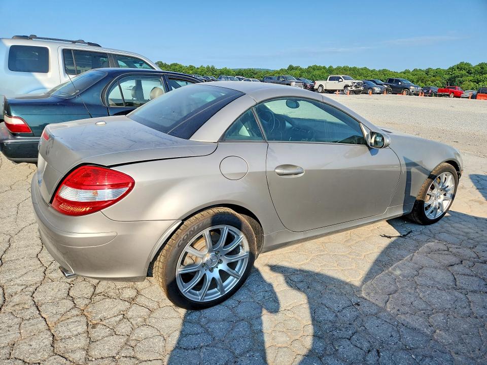 2006 Mercedes-benz Slk-class VIN WDBWK56F16F086677 COPART salvage auction — FRONT END, Pa - Certificate Of Salvage, sold $2,450 on 2026-08-03 (photo 3)
