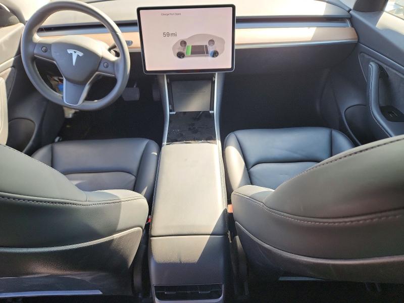 2020 Tesla Model 3 VIN 5YJ3E1EB5LF619732 COPART salvage auction — REAR END, Ca - Salvage Certificate, sold $4,900 on 2026-07-16 (photo 8)