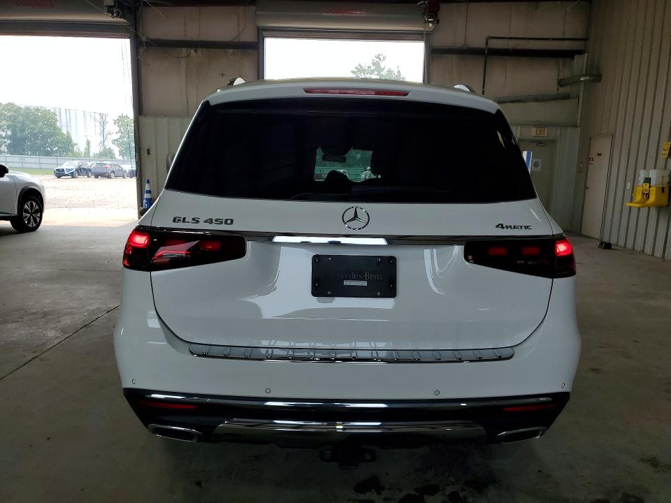 2025 Mercedes-benz Gls-klasse VIN 4JGFF5KE7SB317050 COPART salvage auction — FRONT END, Ny - Mv-907A Salvage Certificate, sold $57,000 on 2026-07-28 (photo 6)