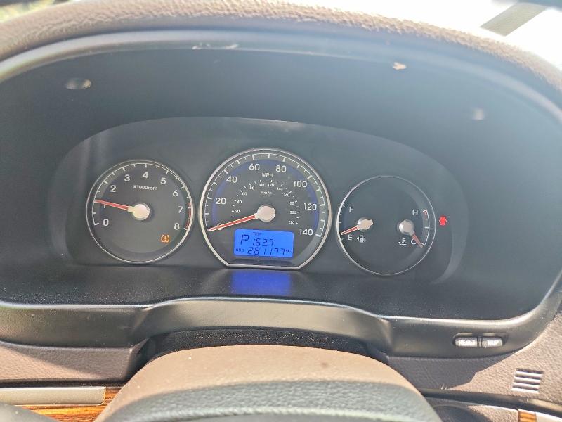 2012 Hyundai Santa fe VIN 5XYZKDAG7CG140095 COPART salvage auction — FRONT END, Md - Cert Of Salvage > 75% Damage, sold $225 on 2026-07-28 (photo 9)