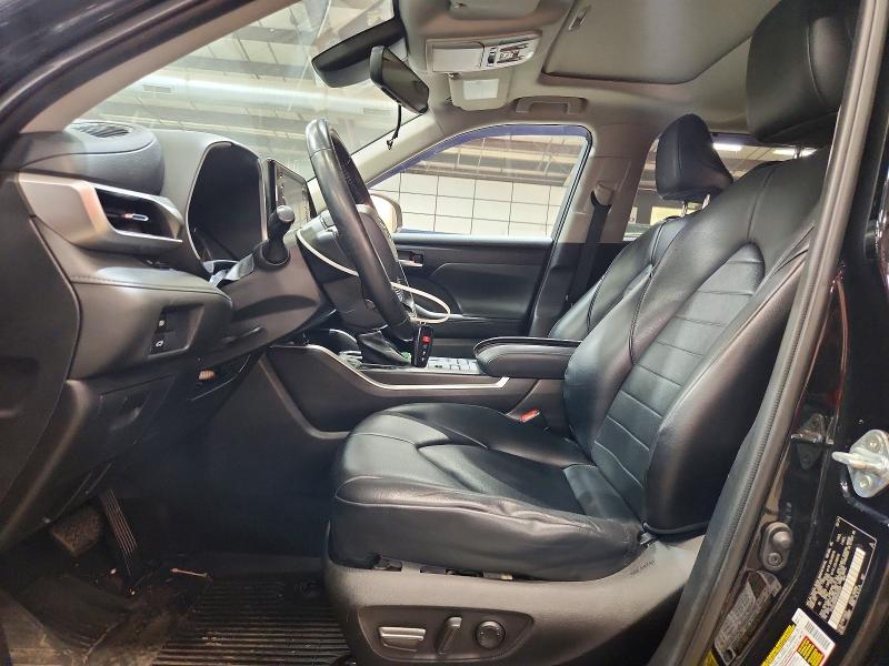 2021 Toyota Highlander VIN 5TDGZRBH8MS093297 COPART salvage auction — MINOR DENT/SCRATCHES, Salvage Title, sold $8,600 on 2026-07-16 (photo 7)