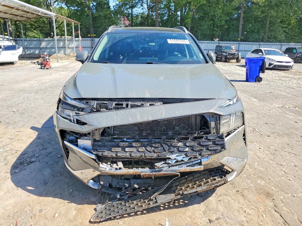 2021 Hyundai Santa fe VIN 5NMS34AJ8MH341280 COPART salvage auction — FRONT END, Ga - Cert Of Title-Salvage, sold $8,600 on 2026-08-21 (photo 5)