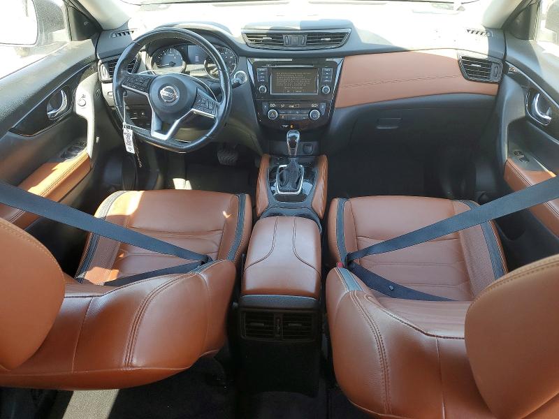 2018 Nissan Rogue VIN JN8AT2MT4JW465010 COPART salvage auction — REAR END, Ca - Salvage Certificate, sold $275 on 2026-07-24 (photo 8)