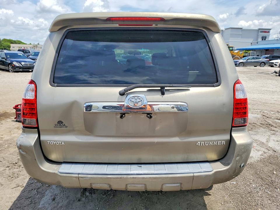 2006 Toyota 4runner VIN JTEZU14R460076819 COPART salvage auction — MINOR DENT/SCRATCHES, Fl - Certificate Of Title, sold $525 on 2026-07-31 (photo 6)
