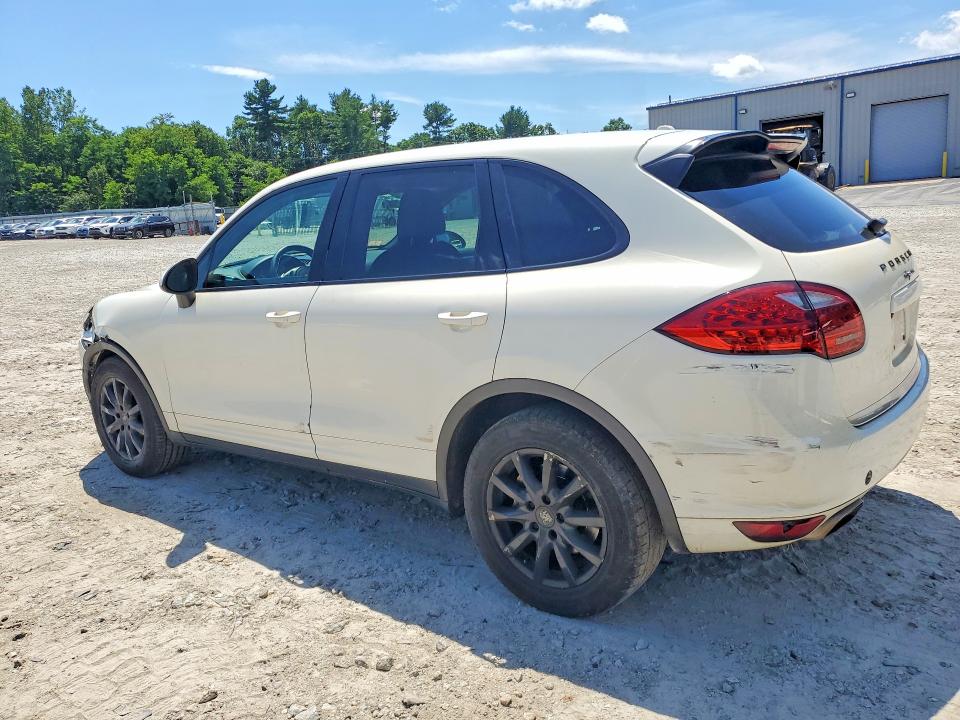 2011 Porsche Cayenne VIN WP1AA2A22BLA09053 COPART salvage auction — FRONT END, MA - CERT OF TITLE-RECONSTRCTD COLL, sold $775 on 2026-08-03 (photo 2)