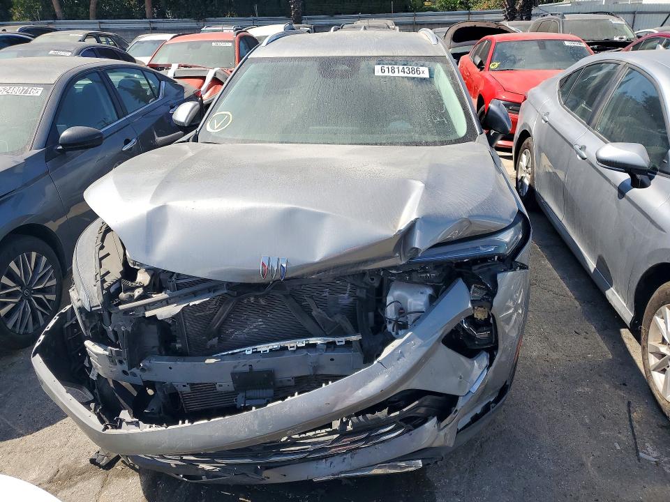 2024 Buick Envision VIN LRBFZME40RD057242 COPART salvage auction — FRONT END, Ca - Salvage Certificate, sold $1,400 on 2026-10-06 (photo 5)