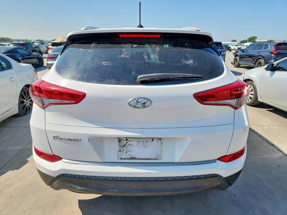 2016 Hyundai Tucson VIN KM8J33A48GU120044 COPART salvage auction — MECHANICAL, TX - CERT OF TITLE-REBUILT SALVAGE, sold $2,250 on 2026-07-27 (photo 6)