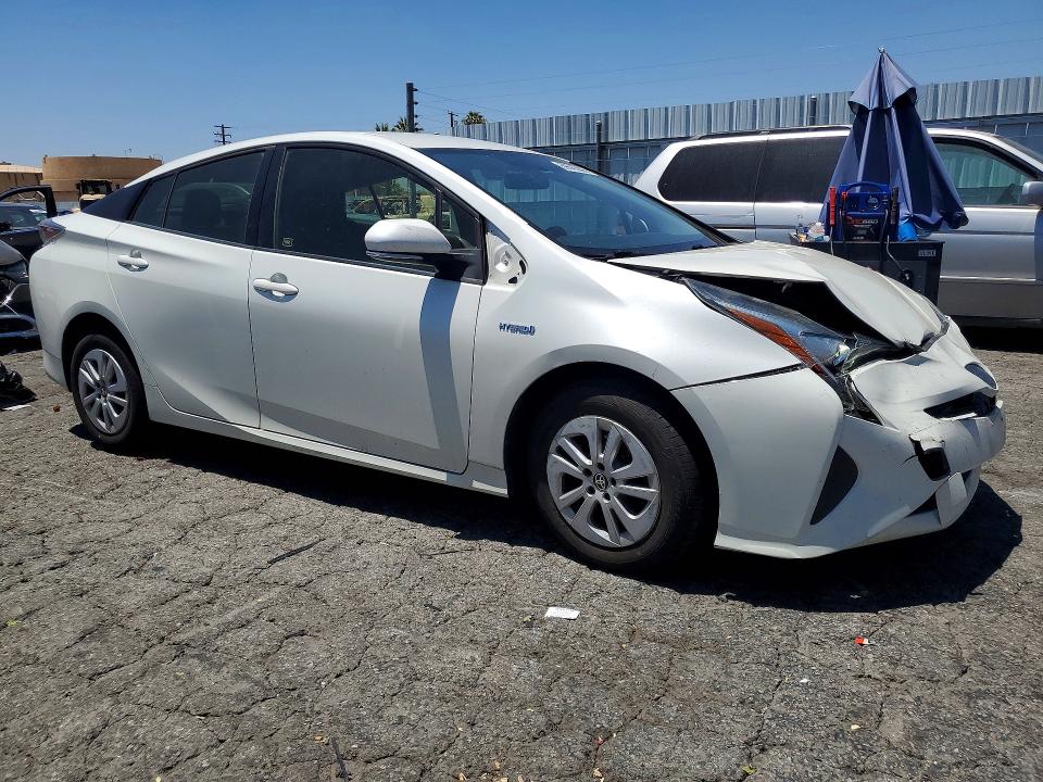 2016 Toyota Prius VIN JTDKBRFU5G3501007 COPART salvage auction — FRONT END, CA - SALVAGE CERTIFICATE, sold $2,950 on 2026-07-23 (photo 4)