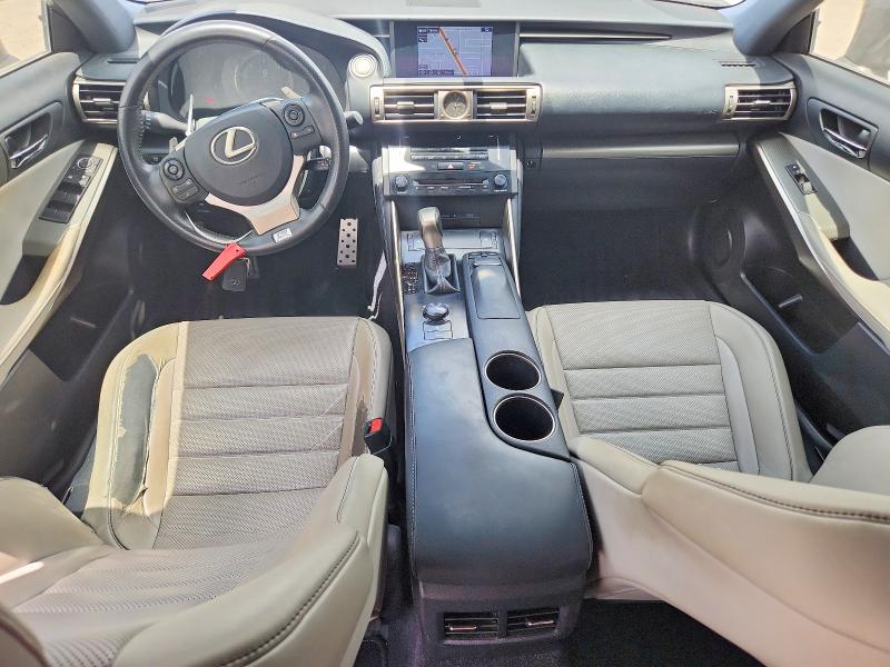 2014 Lexus Is VIN JTHBF1D24E5028756 COPART salvage auction — FRONT END, TX - SALVAGE VEHICLE TITLE, sold $3,600 on 2026-07-21 (photo 8)